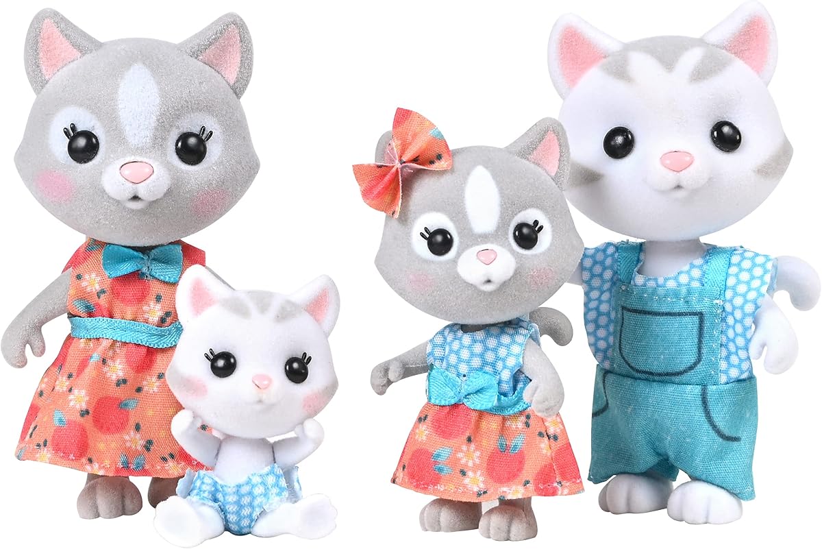 Honey Bee Acres The Purringtons Cat Family